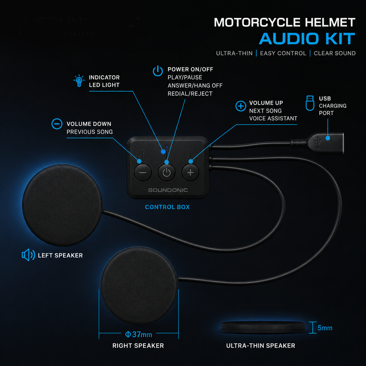 DreamBeat™ Wireless Sleep Headband Headphones