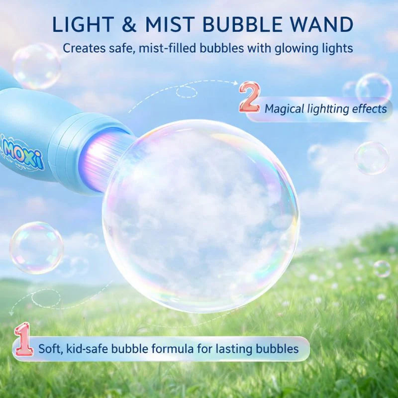 MOXI™ Light & Mist Bubble Wand