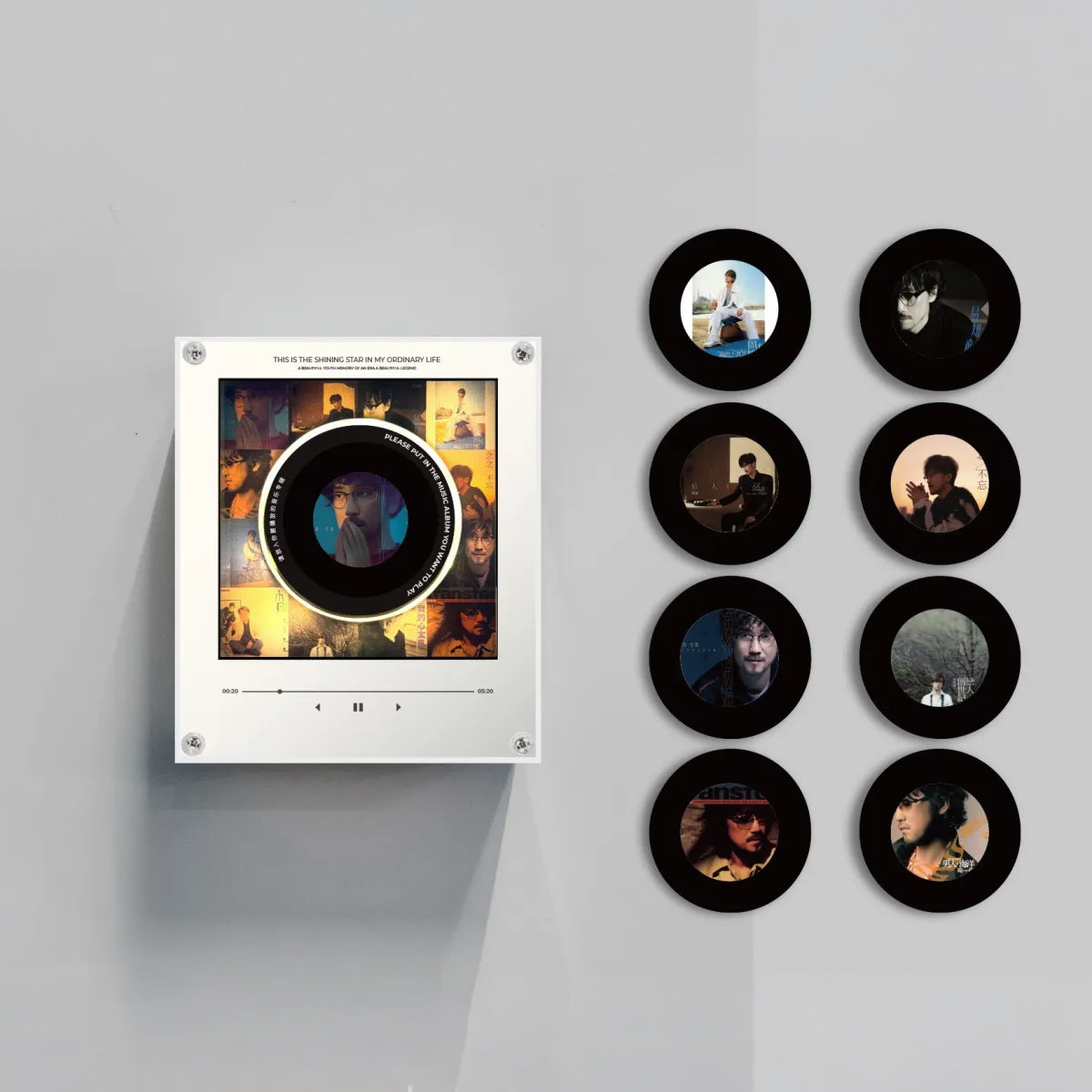 NFC PhotoGlow™ Magnetic Music Light