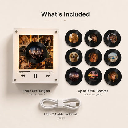 NFC PhotoGlow™ Magnetic Music Light